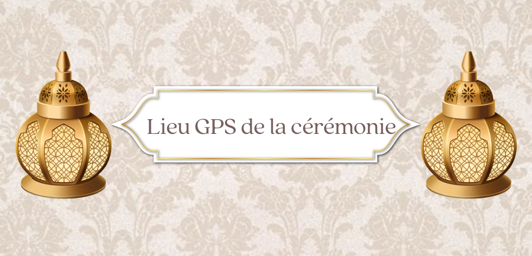 Lieu de la cérémonie